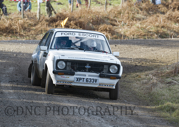 Gary Beckwith & Kirsty Beckwith Ford Escort Mk2