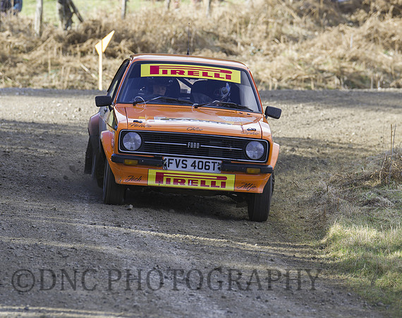 Kim Gray & Dave Robson Ford Escort Mk2