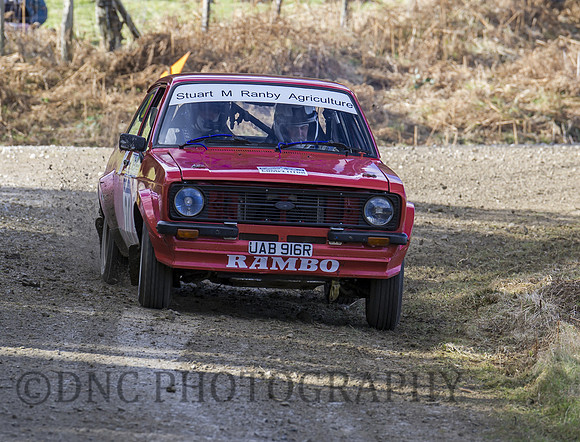 Stuart Ranby & Ian Bass Ford Escort Mk2