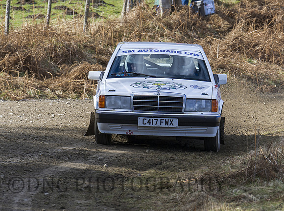 Steve Magson & Steve Bielby Mercedes Benz 190E 2.3 16v