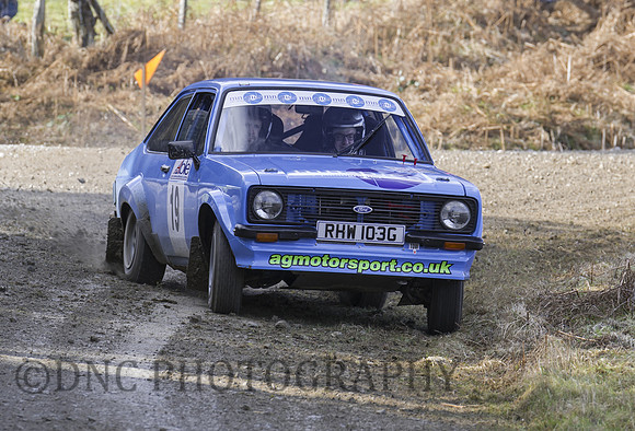 Andy Gibson & Chris Pattison Ford Escort Mk2