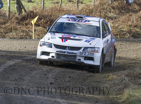 Mike Williams & Steve Perry Mitsubishi Lancer EVO 9