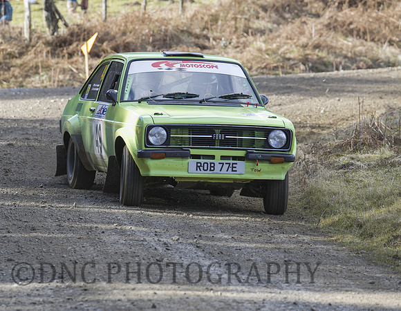 Robin Herrington & Charlotte Wainwright Ford Escort Mk2