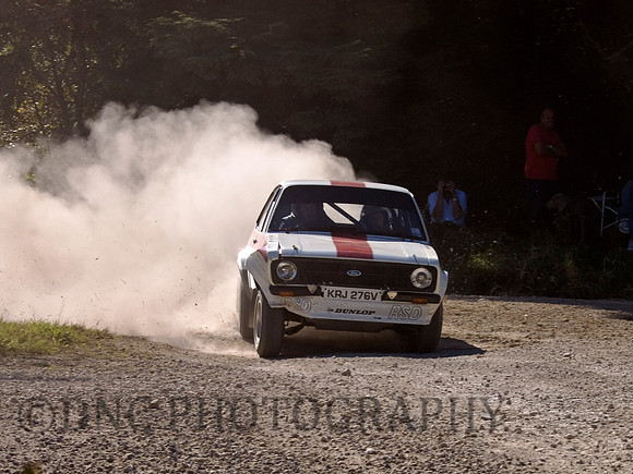 Steve Bannister & Louise Sutherland Ford Escort MK2