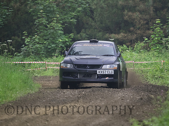 Tom Preston & Jamie Forrest Mitsubishi EVO 9