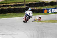 Brian Morrison Honda RC30 Cadwell Park .