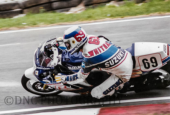 James Whitham Suzuki GSX-R750 Cadwell Park.