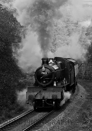 GWR 4-6-0 Manor Class 7822 Foxcote Manor