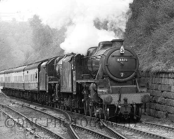 LMS 4-6-0 5MT Black Five's 44871 & 45407