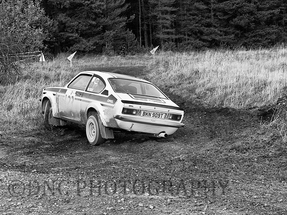 Nicholas Welch & Benjamin Welch Opel Kadett C Rallye Langadale 2 SS4