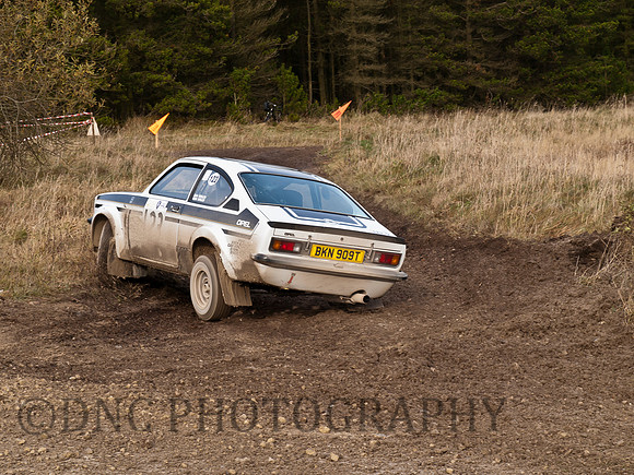 Nicholas Welch & Benjamin Welch Opel Kadett C Rallye Langdale 2 SS4