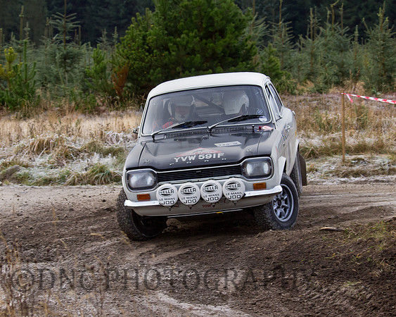 David Watkins & Paul Train Ford Escort Twin Cam Langdale SS1