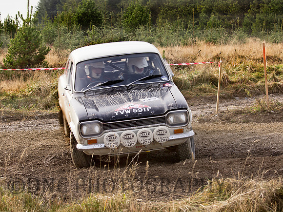 David Watkins & Paul Train Ford Escort Twin Cam Langdale 2 SS4
