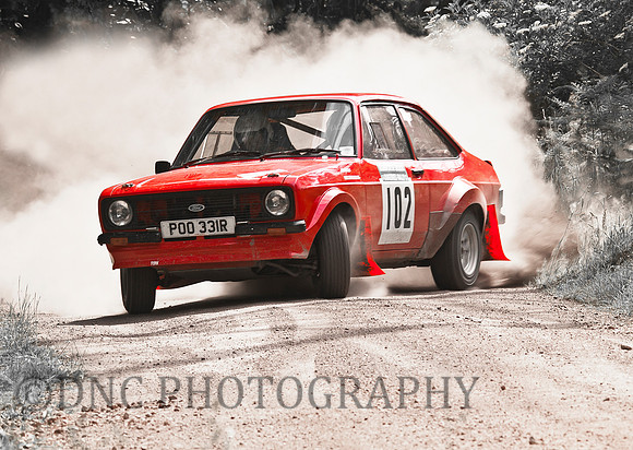 Mike Stephenson & Richard Hage Ford Escort MK2