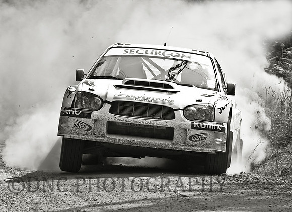 Roger Chilman & Andrew Sankey Subaru Impreza S9 WRC