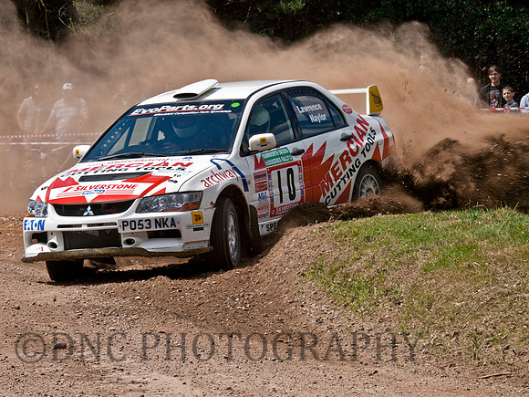 Patrick Naylor & Andrew Lawrence Mitsubishi Lancer EVO9