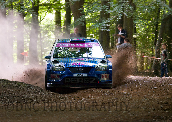 Steve Perez & Sam Collis Ford Focus WRC