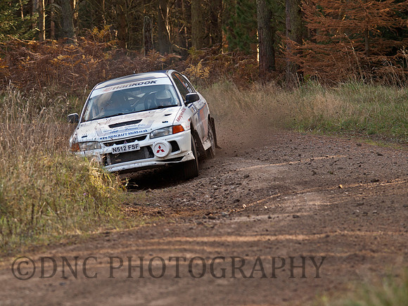 Steven Clark & Hayley Kessack Mitsubishi Lancer Evo 4