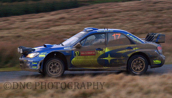 Xavier Pons & Xavier Amigo Subaru World Rally Team. Subaru WRC 06