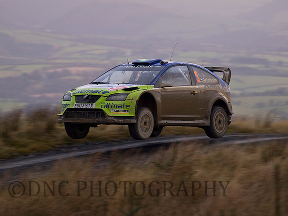 Marcus Gronholm & Timo Rautiainen BP Ford World Rally Team Ford Focus WRC 07
