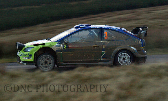 Marcus Gronholm & Timo Rautiainen BP Ford World Rally Team Ford Focus WRC 07