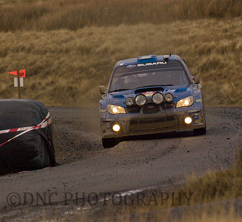 Chris Atkinson & Stépane Prevot Subaru World Rally Team. Subaru Impreza WRC 07