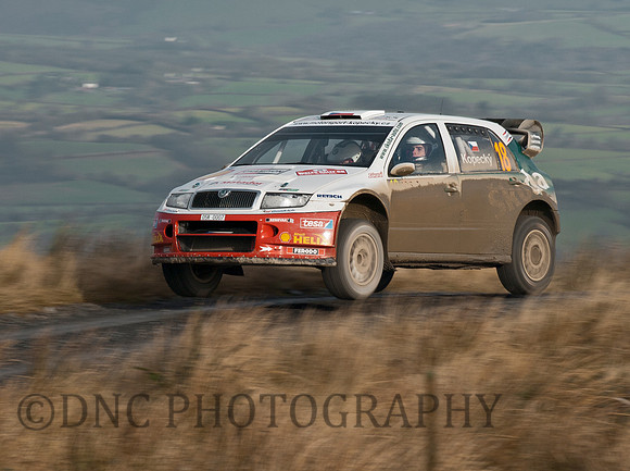 Jan Kopecky & Filip Schovánek Czech Rally Team Kopecky Skoda Fabia WRC