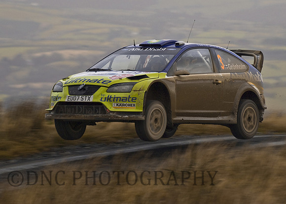 Marcus Gronholm & Timo Rautiainen BP Ford World Rally Team Ford Focus WRC 07