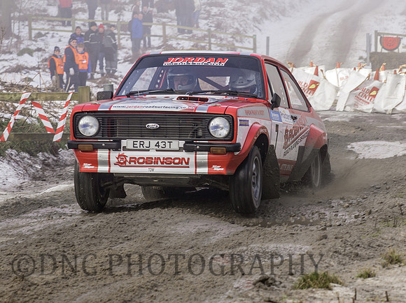 Matthew Robinson & Nigel Hutchinson Ford Escort MK2 2