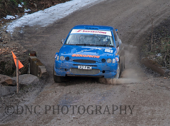 Ian Joel & Graeme Wood Ford Escort Cosworth