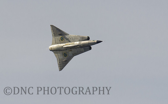 Swedish Airforce Historic Flight SAAB Draken
