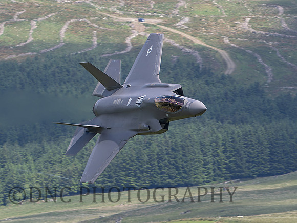 USAF Lockheed Martin F-35A Lightning II 22-5683 LN 493rd FS Grim Reapers