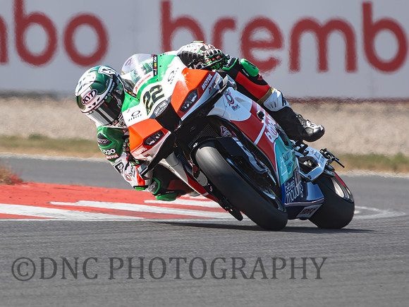 Alex Lowes bimota by Kawasaki Racing Team KB998 Rimini leads Sam Lowes ELF Marc VDS Racing Team Ducati Panigale V4R .3