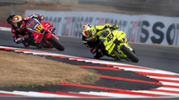 Fabio Di Giannantonio Pertamina Enduro VR46 Racing Team Ducati GP26, Luca Marini Honda HRC Castrol RCV213 .1