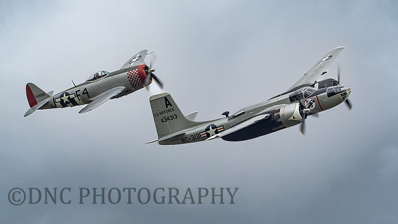 Douglas A-26 Invader 44-34313 , Republic P-47D Thunderbolt ‘549192 F4-J’ “Nellie B” .2