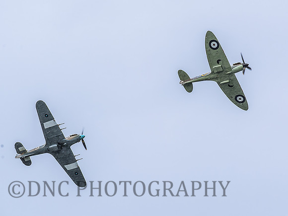 BBMF Spitfire MkIIa P7350 & Hurricane MkIIc PZ865 .2