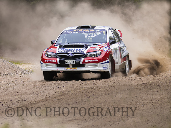 Nigel Seabold & Tim Barton Subaru Impreza WRC