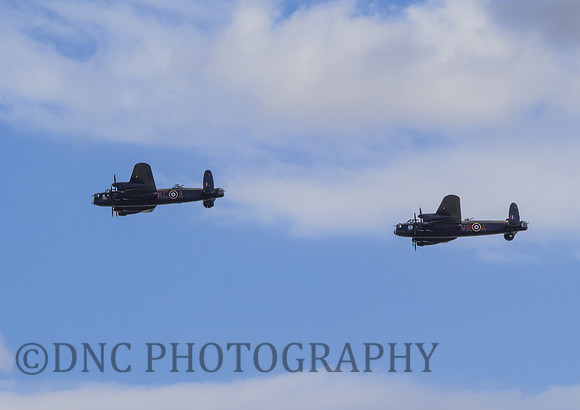 AVRO Lancaster B1 PA474 & AVRO Lancaster X FM213