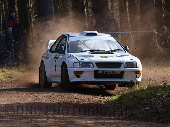 6 Donovan Jenkin &Ian BassSubaru P200 WRC