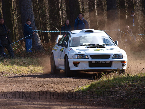 6 Donovan Jenkin & Ian BassSubaru P200 WRC