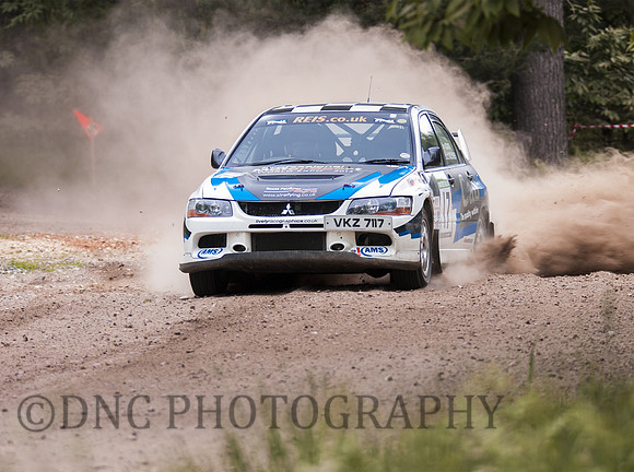 Scott Faulkner & Dom Adams Mitsubishi Lancer EVO9