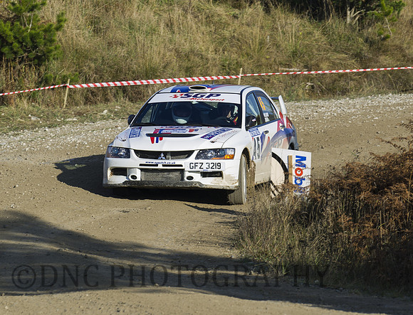Mike Williams & Steve Perry Mitsubishi Lancer EVO9