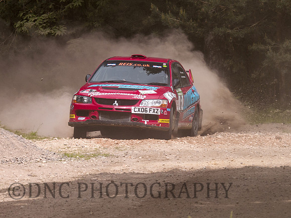 Jamie Anderson & Ella Flynn Mitsubishi Lancer EVO9