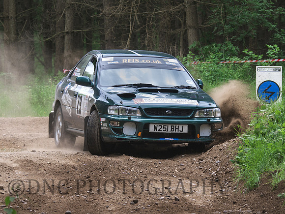 Phil Hall & Alan Jackson Subaru Impreza