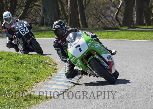 Steve Mercer Kawasaki ZXR750 & Paul Coward Honda 750