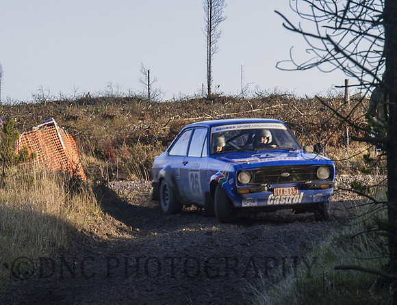Pascal Regnier & Maryline Furnemon Ford Escort Mk2