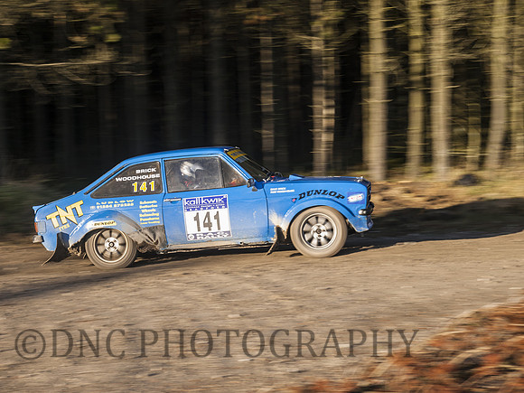 Dave Brick & Rob Woodhouse Ford Escort Mk2