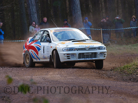 1 Kevin Proctor & Dave Bellerby Subaru Impreza
