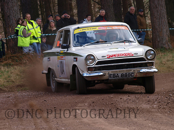 104 Neil Calvert & Arlene Cookson Ford Mk1 Lotus Cortina