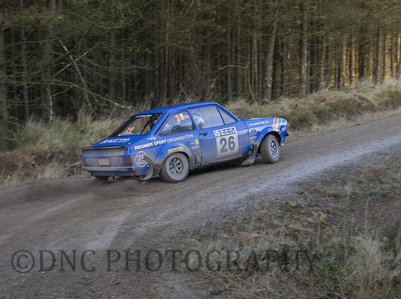Pascal Regnier & Maryline Furnemon. Ford Escort Mk2